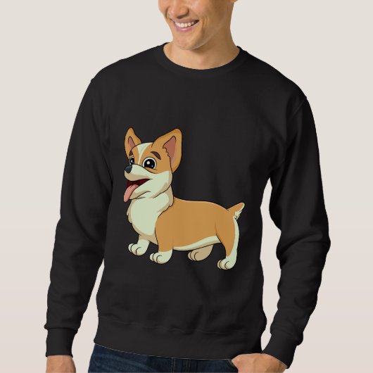 Cute Corgi Trui (Voorkant)