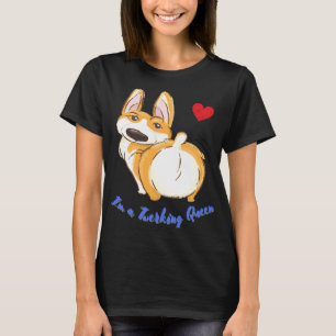 Cute Corgi Twerken Queen Best Twerk 917 T-shirt
