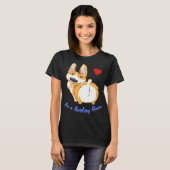 Cute Corgi Twerken Queen Best Twerk 917 T-shirt (Voorkant volledig)