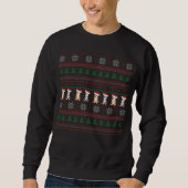 Cute Corgi Ugly Christmas Sweater Party (Voorkant)