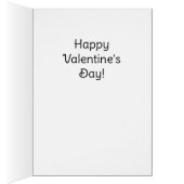 Cute Corgi Valentijnsdag Kaart | Ik wil u (Binnen (Rechts))