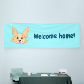 Cute Corgi Welcome Home Banner (Beurs)
