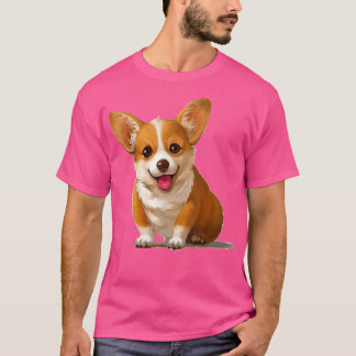Cute CorgiFunny Corgi Hondenliefhebber, Corgi Mam, T-shirt