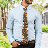 Cute Corgis Pembroke Welsh Corgi Funny Pattern Stropdas