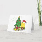 Cute Corn Christmas Tree Decorations Feestdagen Kaart (Voorkant)