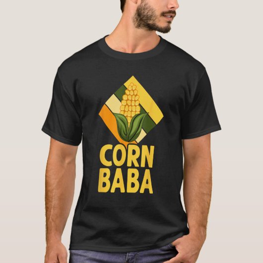 Cute Corn Family Corn Baba T-shirt (Voorkant)