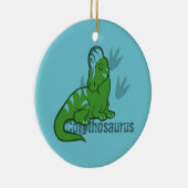 Cute Corythosaurus Keramisch Ornament (Rechts)