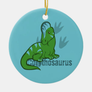 Cute Corythosaurus Keramisch Ornament