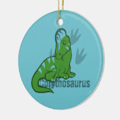 Cute Corythosaurus Keramisch Ornament (Links)