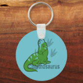 Cute Corythosaurus Sleutelhanger (Voorkant)