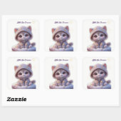 Cute Cosmic Cat Sticker (Vel)