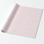 Cute Cosmic Pattern Cadeaupapier (Uitgerold)