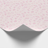 Cute Cosmic Pattern Cadeaupapier (Hoek)