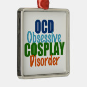 Cute Cosplay Metalen Ornament (Rechts)