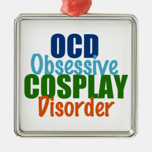 Cute Cosplay Metalen Ornament