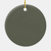 Cute Costa Rica luiaard ornament (Achterkant)