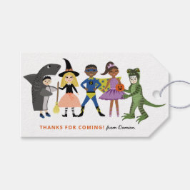 Cute Costumes Halloween Birthday Treatment Favor Cadeaulabel