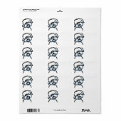 Cute Coton de Tulear Etiket (Full Sheet)