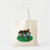 Cute Cottage Home Tote Bag (Voorkant)