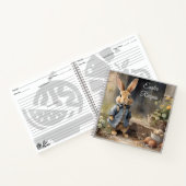 Cute Cottage Style Bunny | Easter Family Recipe Notitieboek (Binnen)