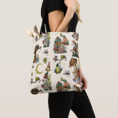 Cute Cottcore Merry-kerstkleertas, Lover tot Tote Bag (Dichtbij)