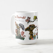 Cute Cottcore Merry-kerstklep Lover Koffiemok (Voorkant links)