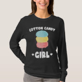 Cute Cotton Snoep Carnaval Girls T-shirt (Voorkant)