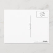 Cute Cottontail Bunny Briefkaart (Achterkant)