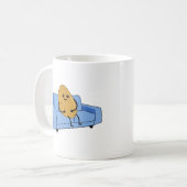 Cute Couch Potato Koffiemok (Voorkant links)