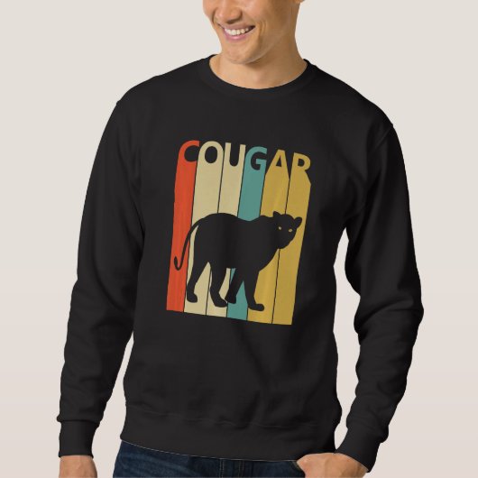 Cute Cougar Animal Trui (Voorkant)
