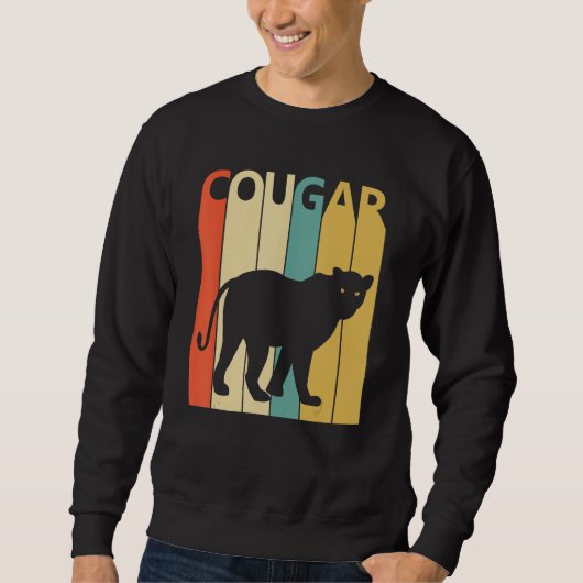 Cute Cougar Animal Trui (Voorkant)