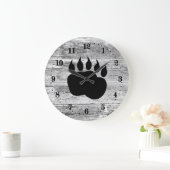 Cute country beer paw cabine grote klok (Huis)