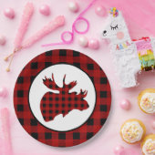 Cute Country Glyse head Papieren Bordje (Feest)