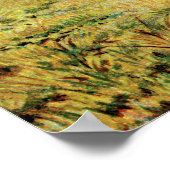 Cute country roster hen  keukenposter poster (Hoek)