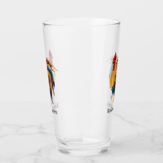 Cute country roster loster Glass Glas (Links)