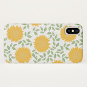 Cute Country Sunflower Patroon Case-Mate iPhone Case (Achterkant (horizontaal))
