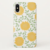 Cute Country Sunflower Patroon Case-Mate iPhone Case (Achterkant)