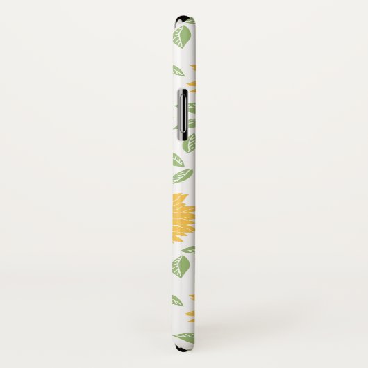 Cute Country Sunflower Patroon Case-Mate iPhone Case (Achterkant / rechts)
