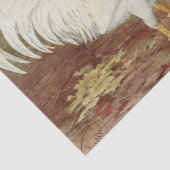 Cute Country vintage haan kip feestje Tissuepapier (Detail)