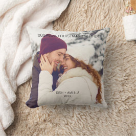 Cute Couple Custom Foto Kussen