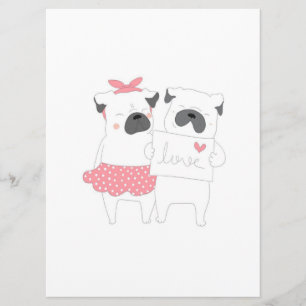 Cute Couple French Bulldog Love HONDENLIEFHEBBER Menu