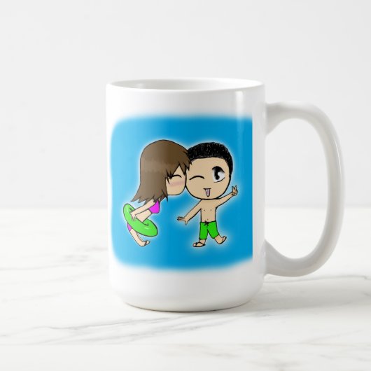 Cute Couple Koffiemok (Rechts)