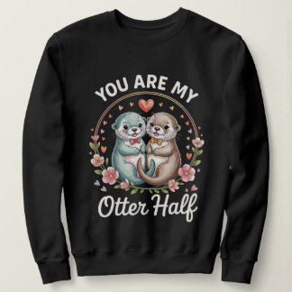 Cute Couple Liefdescitaat Sweatshirt