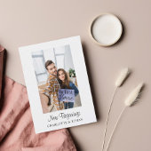 Cute Couple ons eerste bericht over thuisverplaats Briefkaart