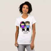 Cute Couple T-Shirt (Voorkant volledig)