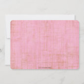 Cute Couple Verloving/Bridal Shower Invitation Kaart (Achterkant)