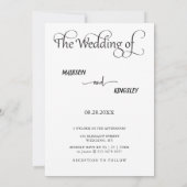 Cute Couple Wedding Story beginnend nieuw epic Kaart (Achterkant)