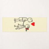 Cute Couple Yogamat (Voorkant (horizontaal))