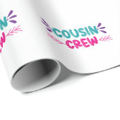 Cute Cousin Crew Cadeaupapier (Rol Hoek)