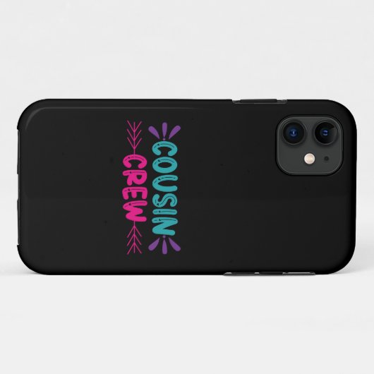 Cute Cousin Crew Case-Mate iPhone Case (Achterkant (horizontaal))